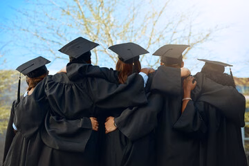 Graduates celebrating together